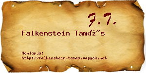 Falkenstein Tamás névjegykártya
