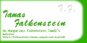 tamas falkenstein business card